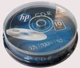 Płyty CD-R w pudełku HP 10 sztuk